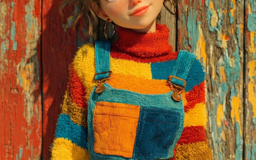 Dual Prompts: Painterly Portrait and Pixar-Style 3D Character
