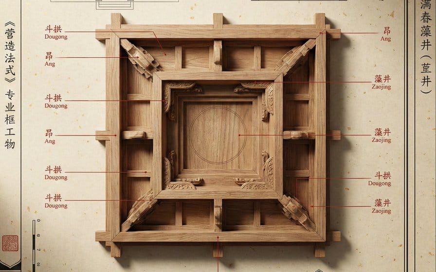 Qing Dynasty Architectural Design Archive Simulation