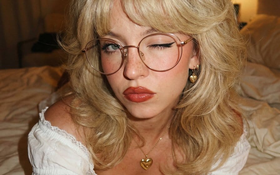 Retro 70s Coquette Selfie Portrait