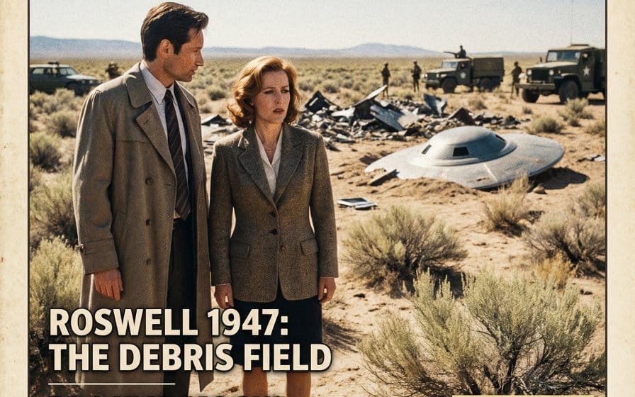Roswell Incident Magazine Cover