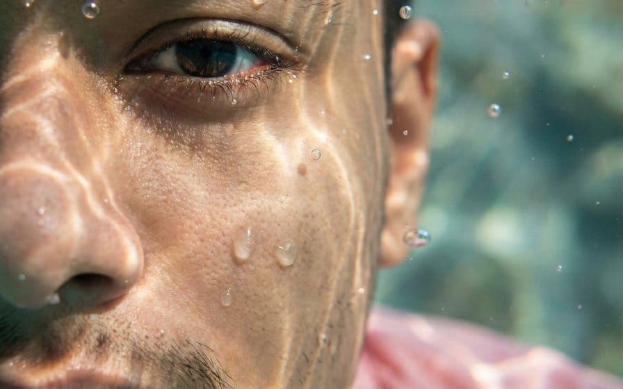 Surreal Underwater Macro Portrait