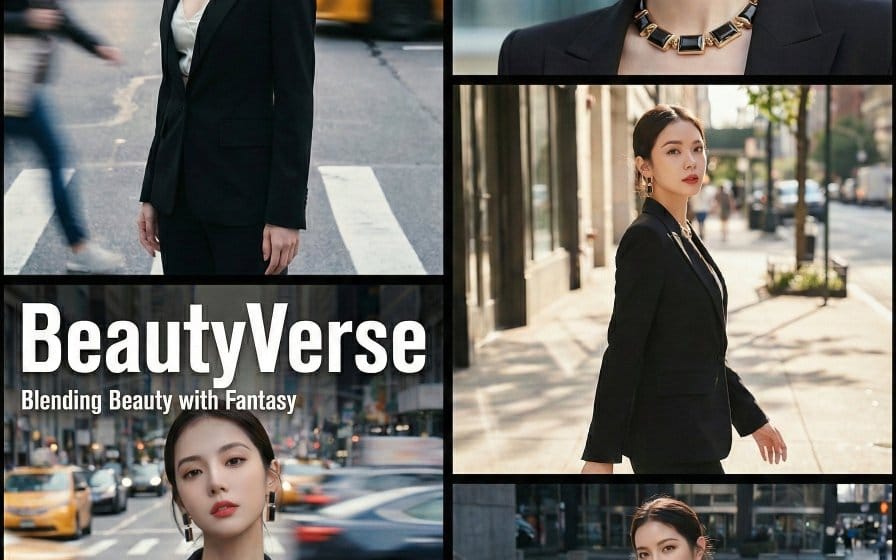 Urban Fashion Magazine Collage Prompt