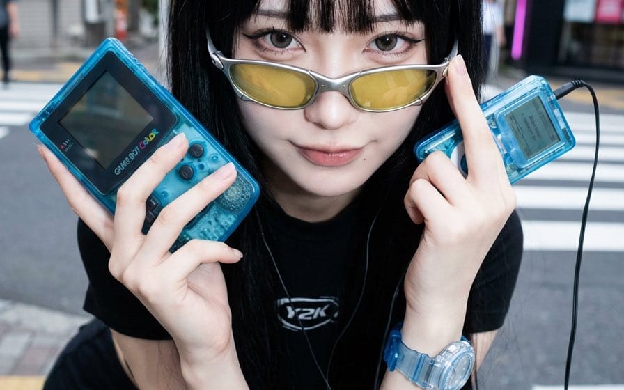 Y2K Fashion Influencer Character Generation Prompt