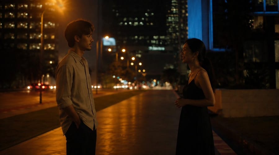 Conversa Noturna Cinematográfica na Rua
