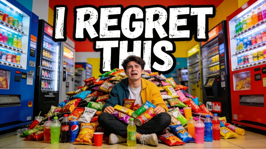 Vending Machine Food Challenge Thumbnail