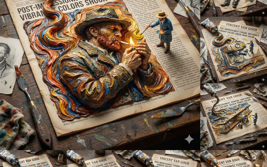 Van Gogh Style Transfer (JSON Template)