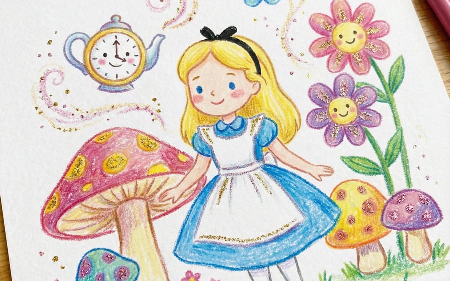 Children's Book Illustration Style Prompt for Character Drawing