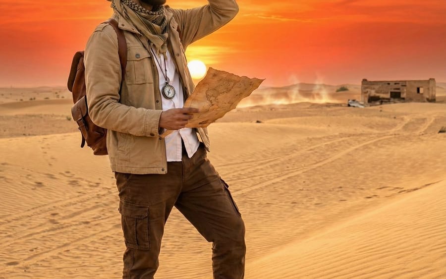 Documentação da Cena: Explorador Cinematográfico do Deserto