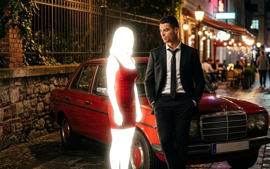 Cena Noturna Cinematográfica para Nano Banana