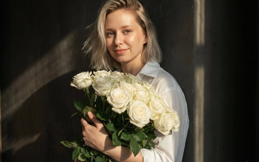 Cinematic Portrait with High-Contrast Window Light