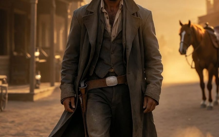 Pistoleiro do Velho Oeste Cinematográfico