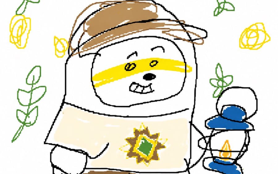 Ridisegno maldestro in stile MS Paint