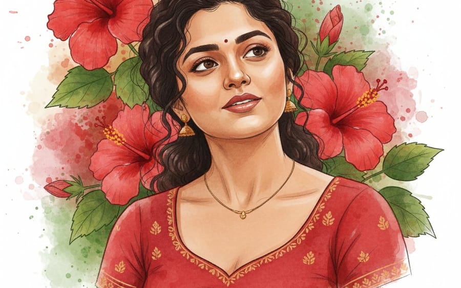 Digital Watercolor Illustration with Strict Identity Lock