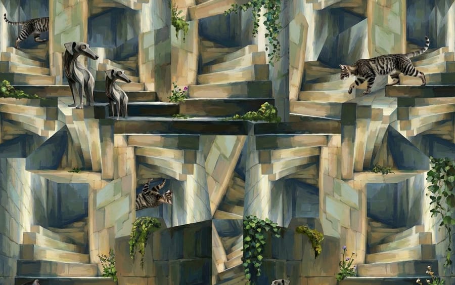 Image-to-Image Style Transfer: Collage to Cézanne Painting