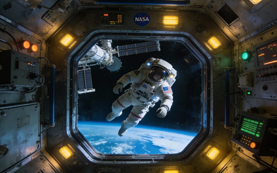 ISS Astronaut Interior