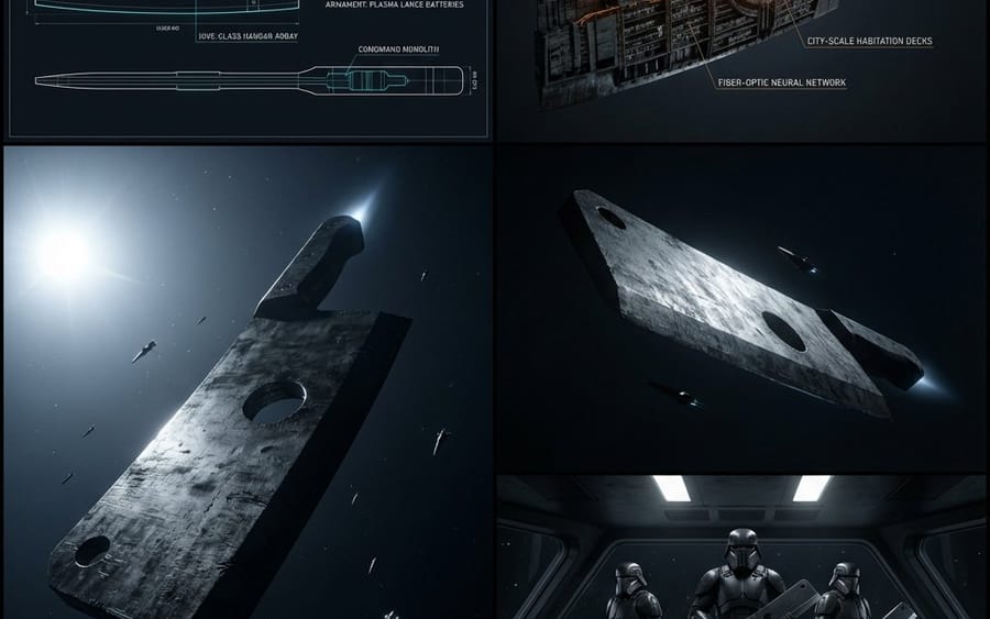 Kitchen Utensil to Interstellar Warship Transformation