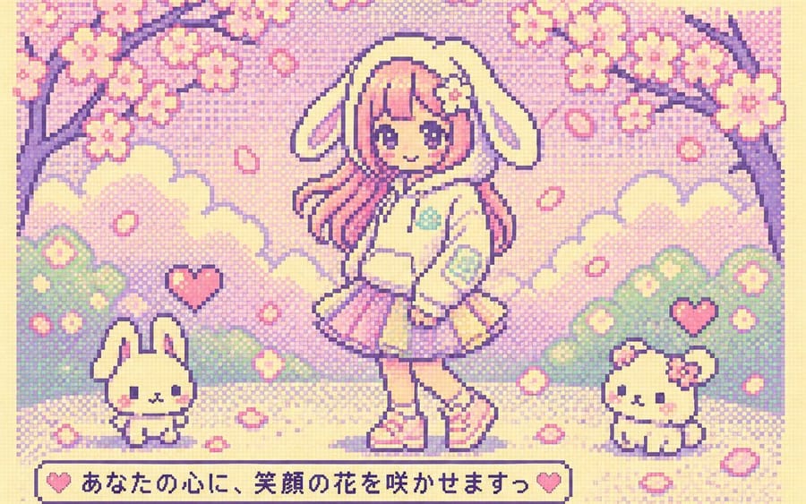 Y2K Tamagotchi LCD Filter