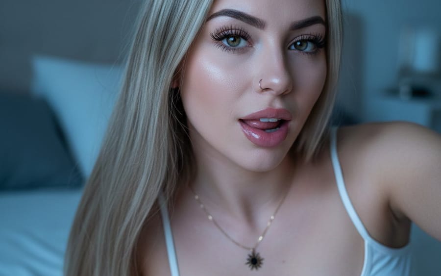 Seductive Close-up Portrait Prompt