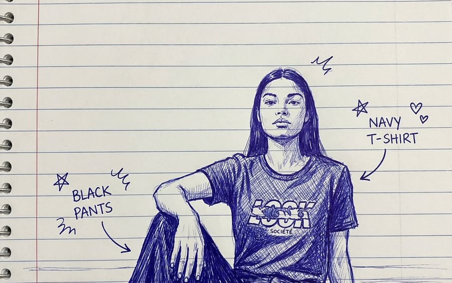 Sketch Drawing Annotation Prompt