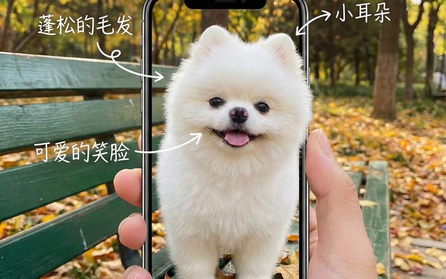 Smartphone Screen Illusion Portrait Template