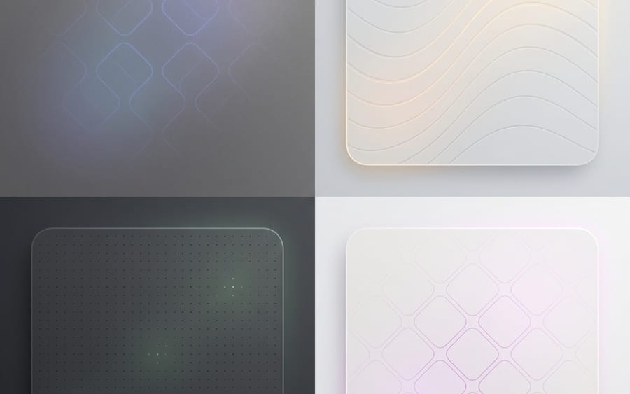 Invite visuel pour une texture de marque subtile