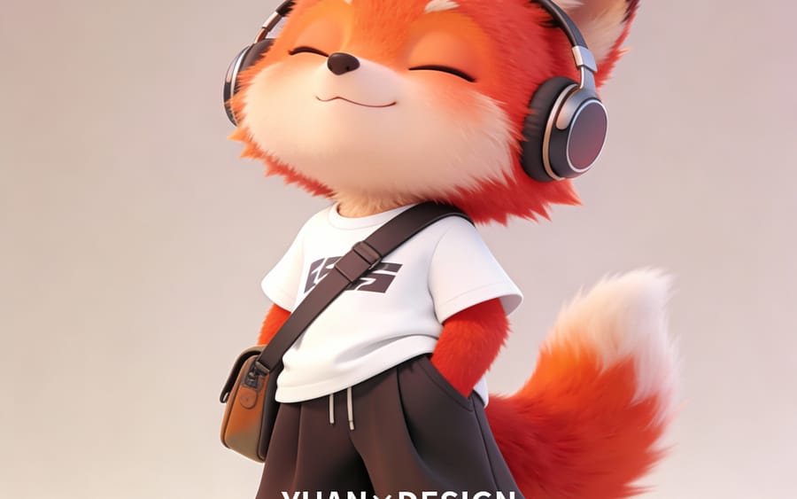 Trendy Little Fox IP Character Design