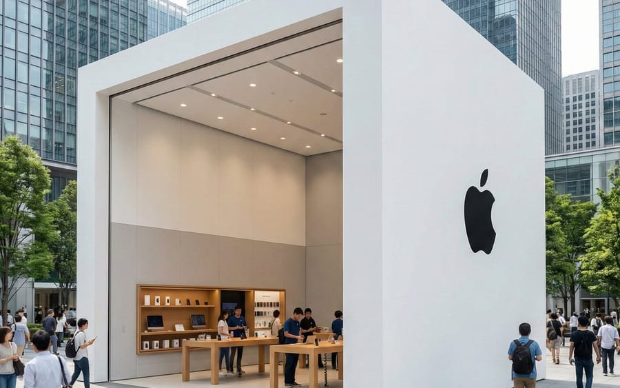 Ultra-Photorealistic Luxury Pop-Up Store Prompt