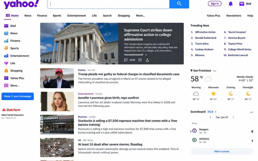 Génération de capture d'écran de page d'accueil de site web