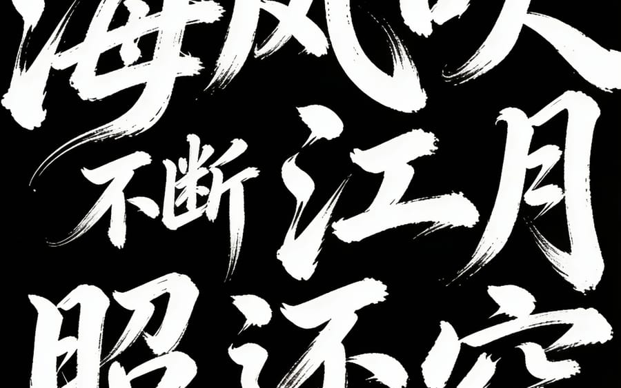 Wild Cursive Movie Title Typography