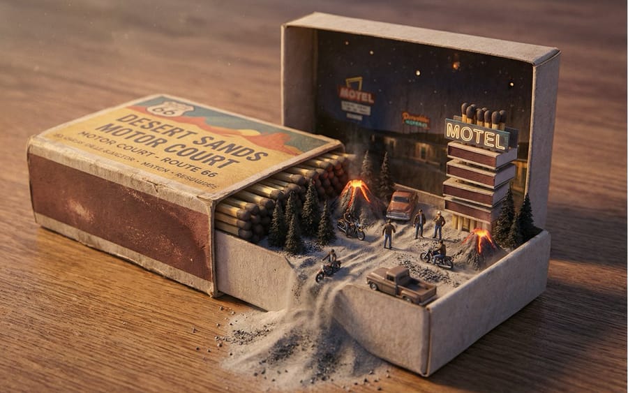Modelo de Cena 3D Cinemática "Mundo em um Objeto"