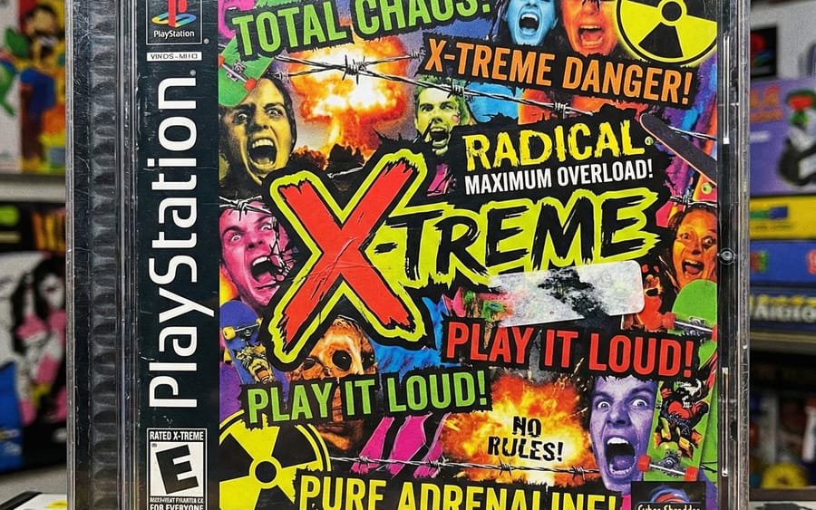 X-Treme 90s PlayStation गेम केस