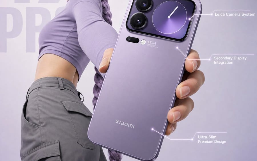 Anúncio de Smartphone Premium Lavanda