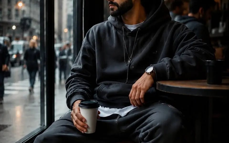 Ultra-realistic cinematic DSLR photograph of a stylish young