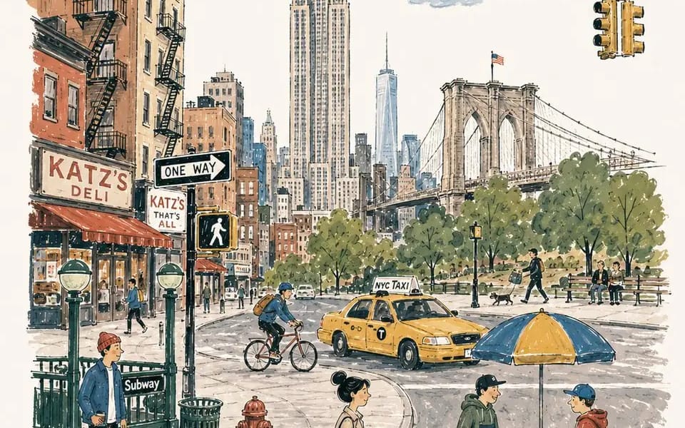 Create a charming vertical 4:5 mid-century travel
