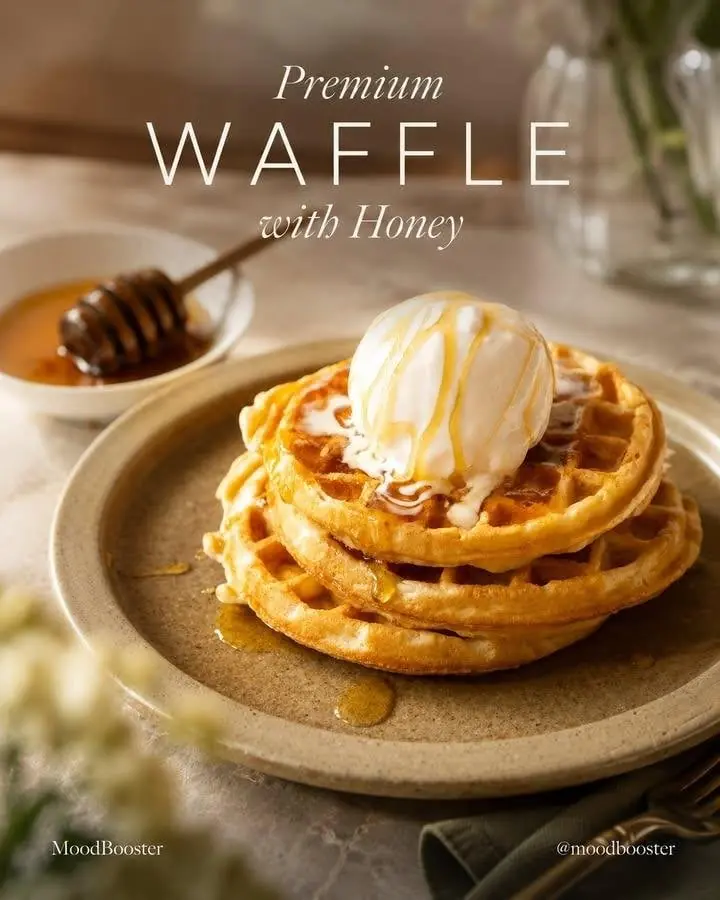 Ultra realistic food photography, premium café advertisement
