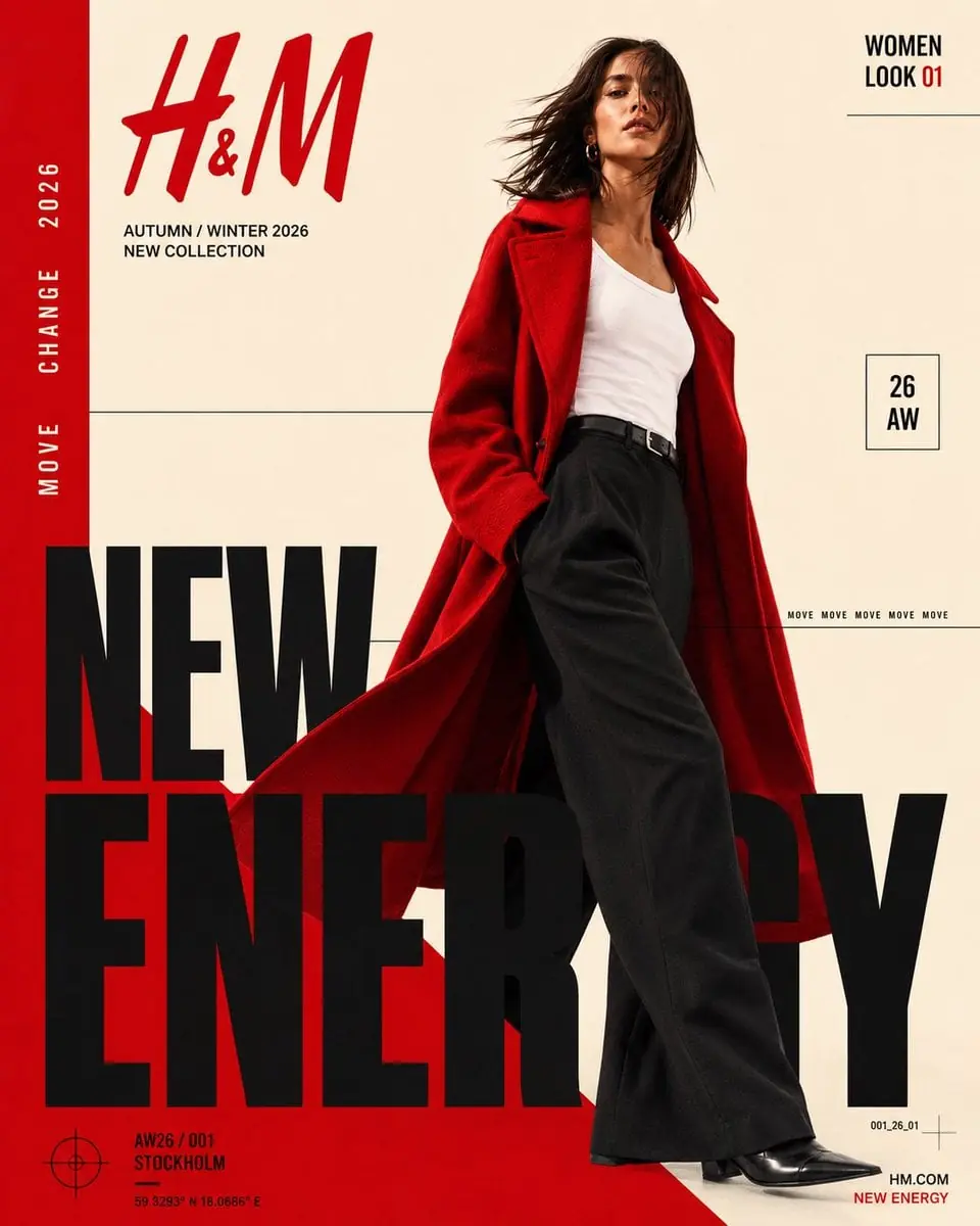 H&M — « NEW ENERGY / AW26 »