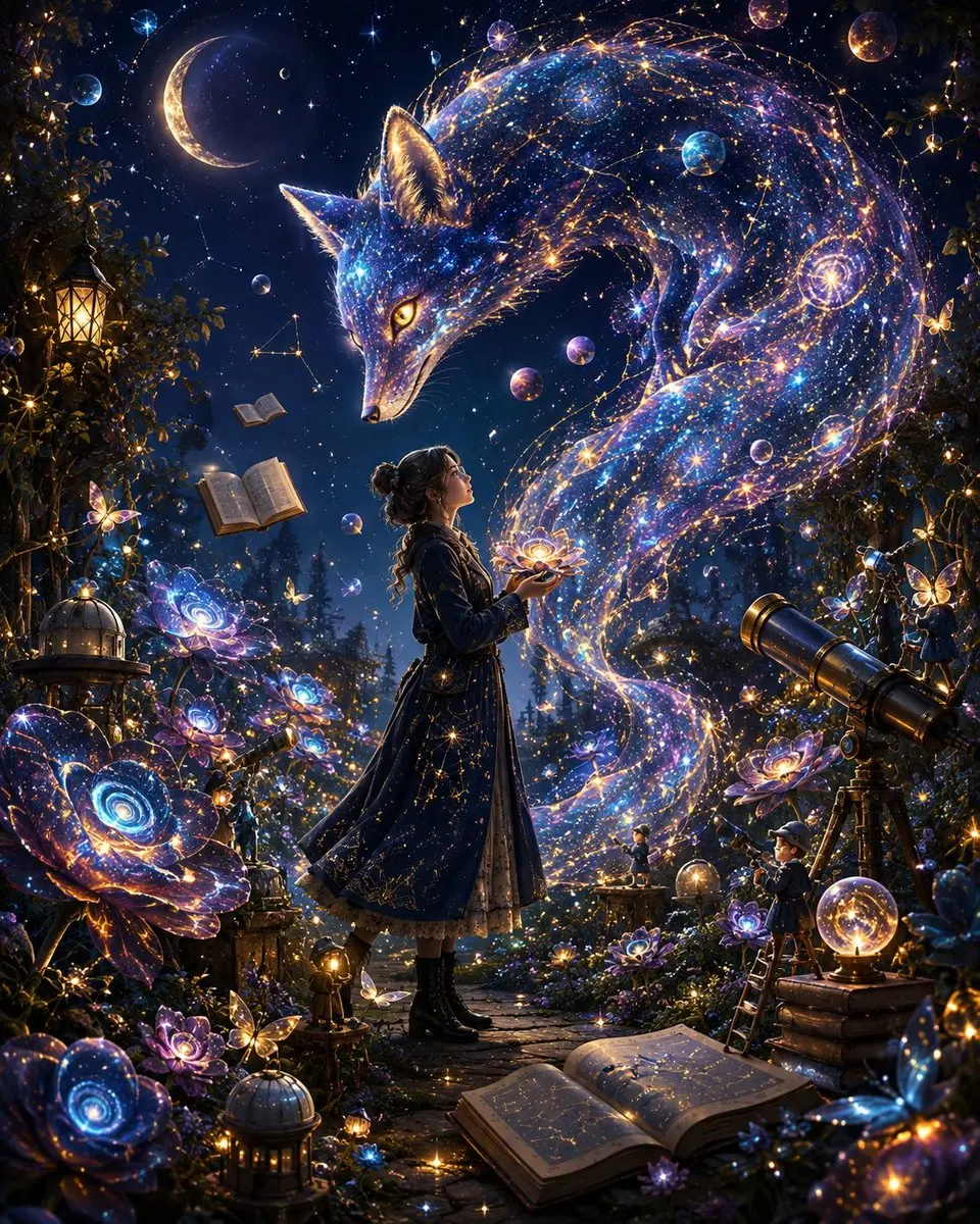 Create an ultra-cinematic fantasy masterpiece in portrait (4