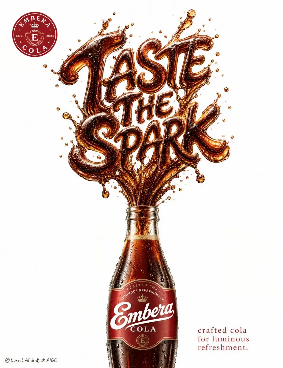 Create an ultra-premium commercial poster for an original