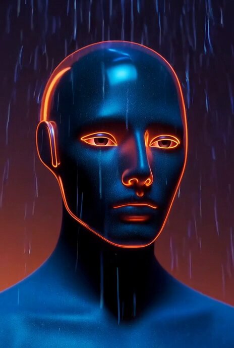 Grok Imagine Video Prompt: Cool Colors and Lightning