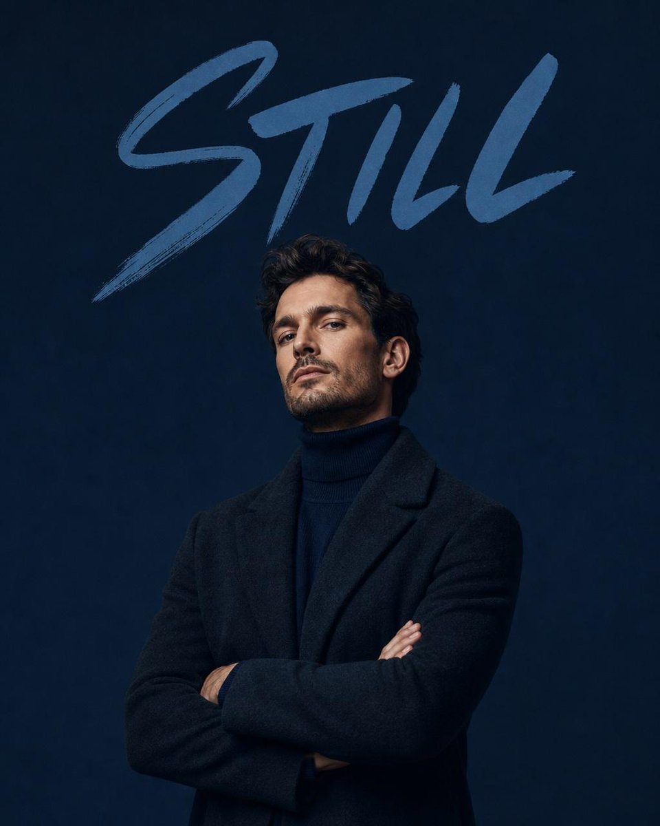 Minimalist fashion campaign with typography