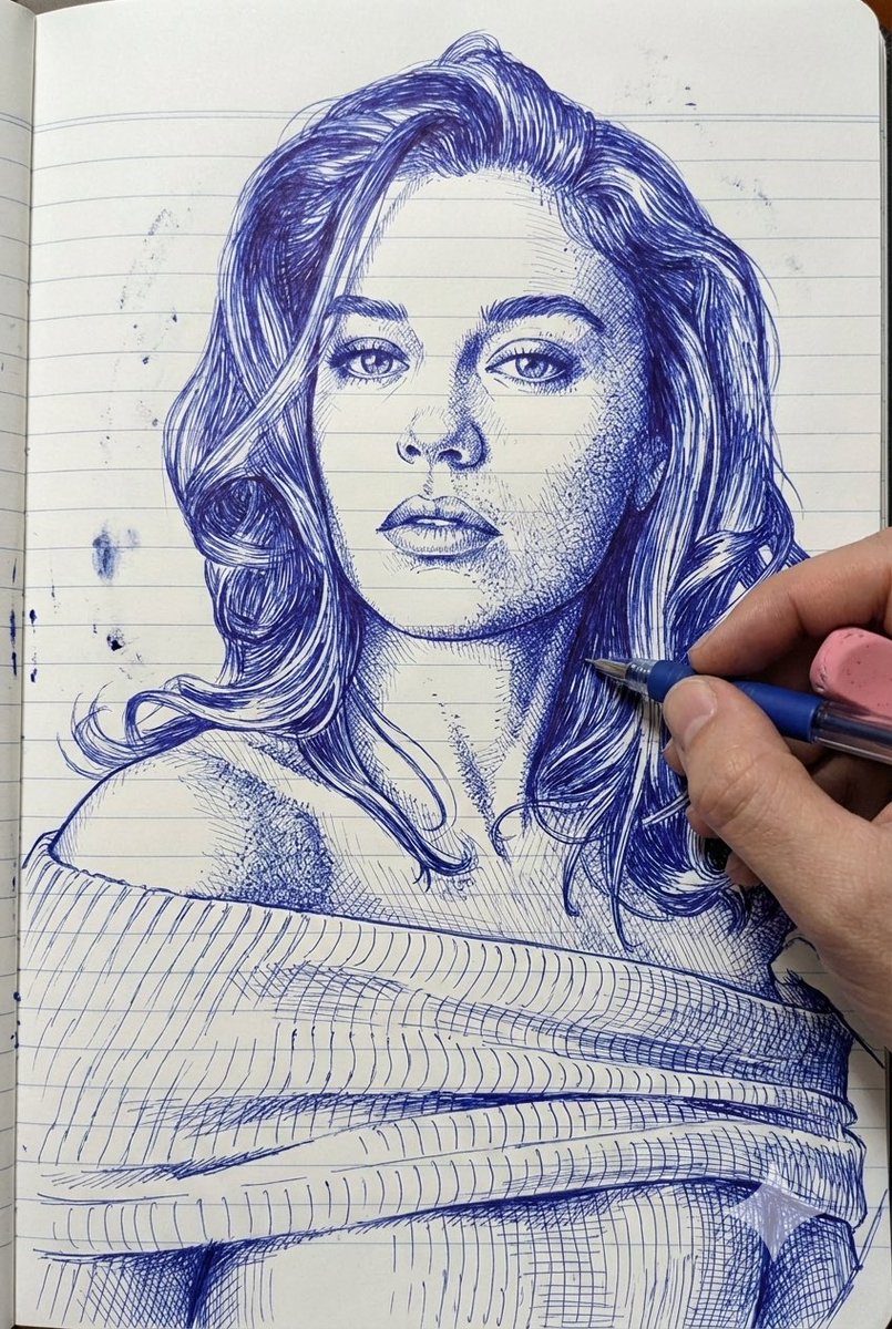 Invite de croquis de dessin au trait de style photo