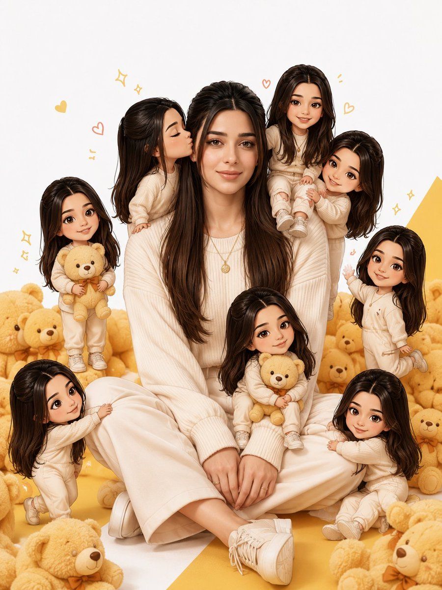 Chibi Minyatürlerle Gerçekçi Kişi