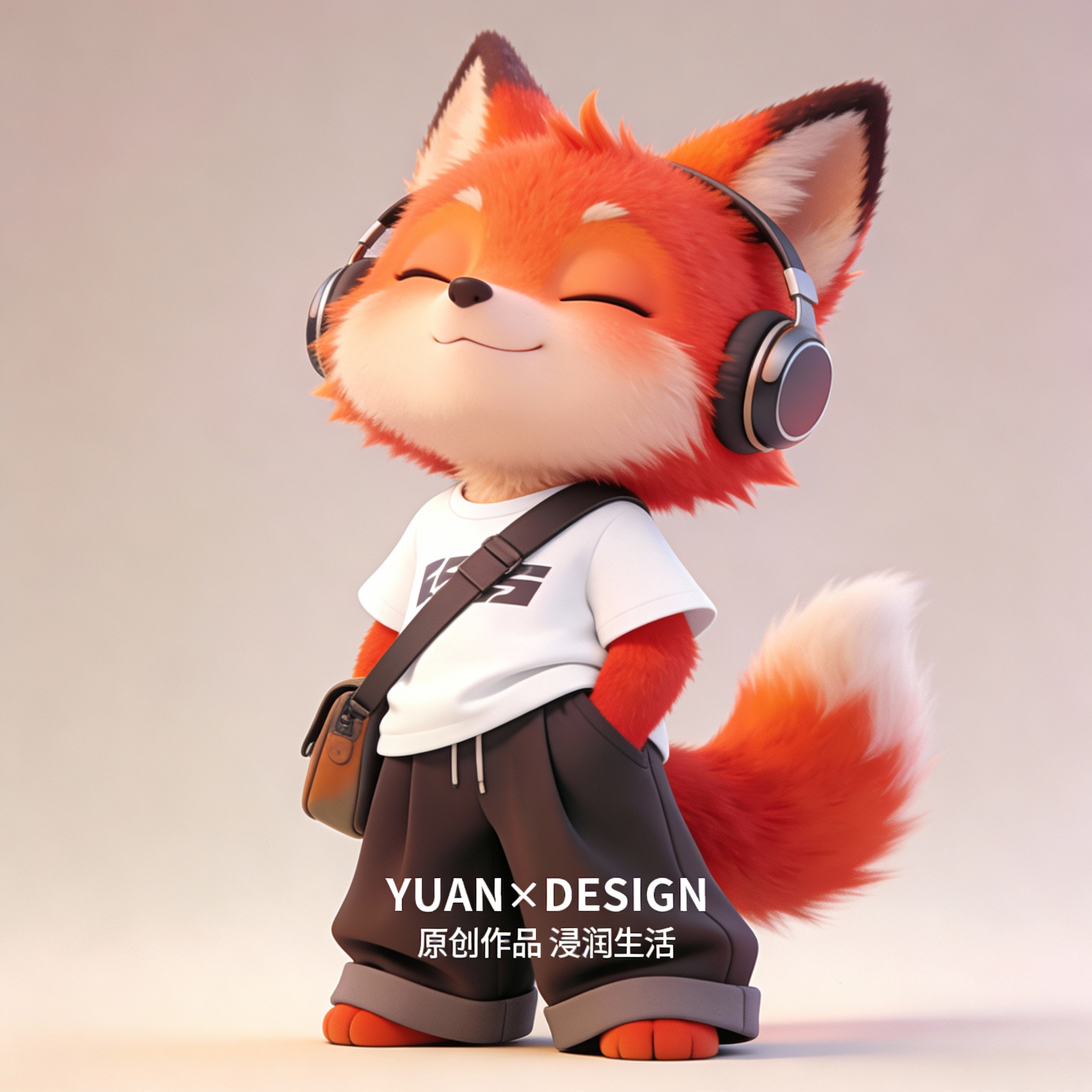 Trendy Little Fox IP Character Design