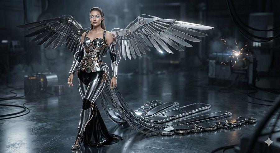 บทบรรณาธิการแนว Steampunk Sci-Fi สุดสมจริงระดับภาพยนตร์