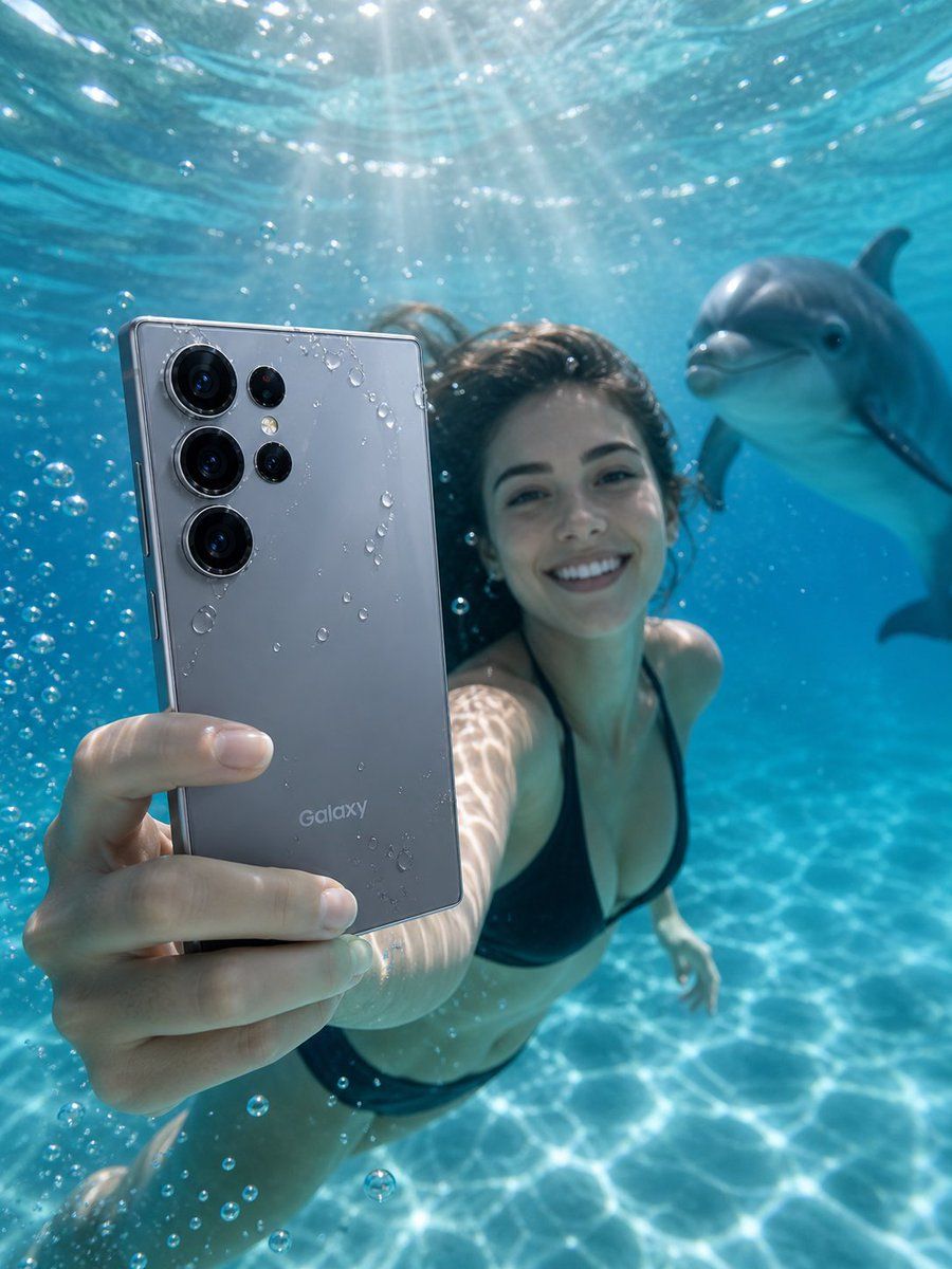 Fotografia de Produto de Smartphone Subaquático