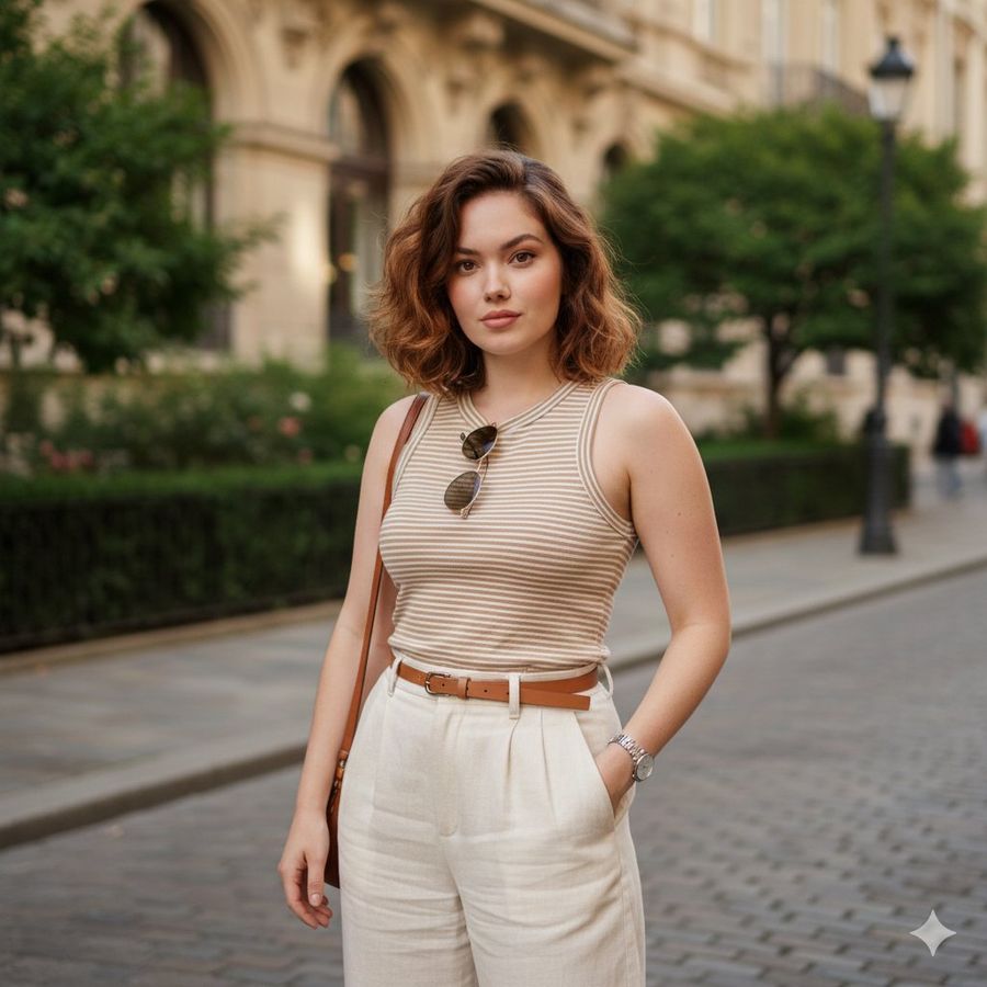 Portrait de rue urbain avec un pantalon baggy – Prompt