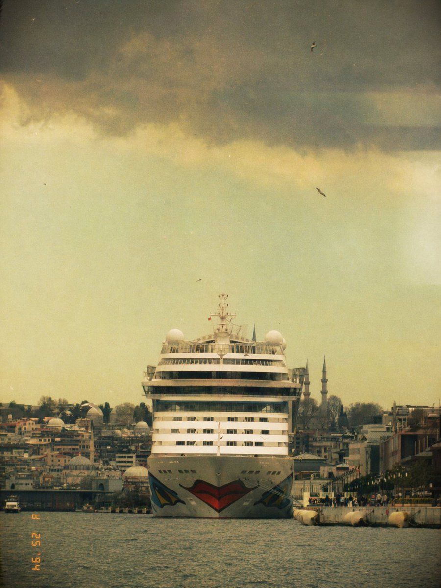 Paquebot vintage à Istanbul