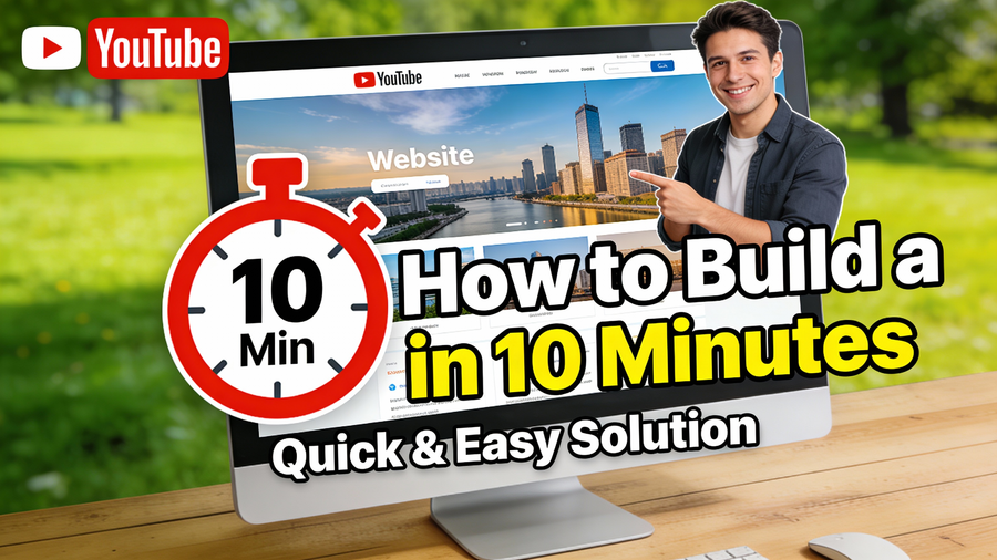 Website Building Tutorial Thumbnail
