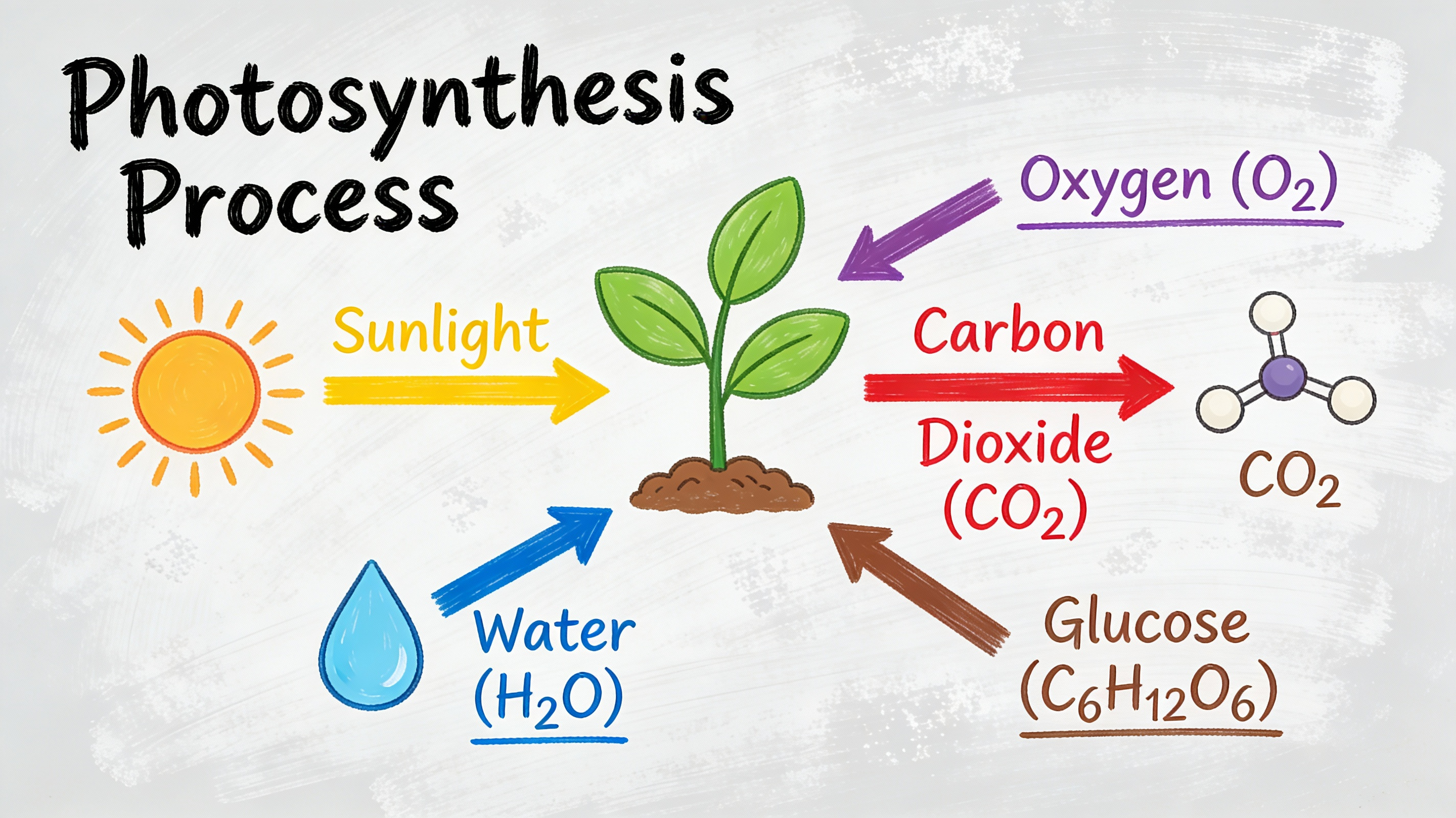 Whiteboard Photosynthesis Explanation