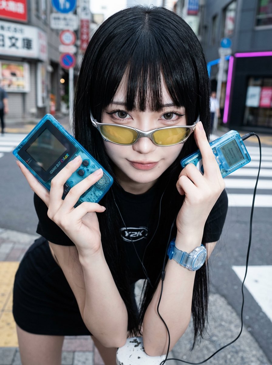 Y2K Fashion Influencer Character Generation Prompt